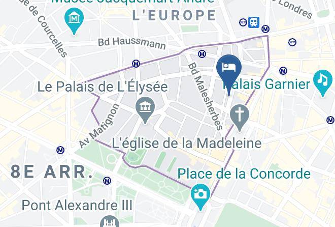 Paris - Hotel Bedford Paris Maps