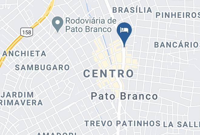 Pato Branco - Hotel Bedin Maps