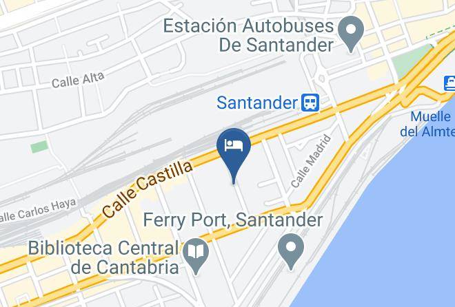 Santander - Hotel Bedoya Maps