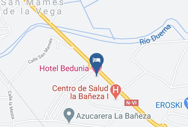 Leon - Hotel Bedunia Maps