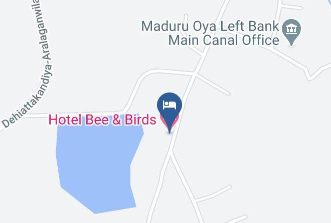 Anuradhapura - Hotel Bee & Birds Maps