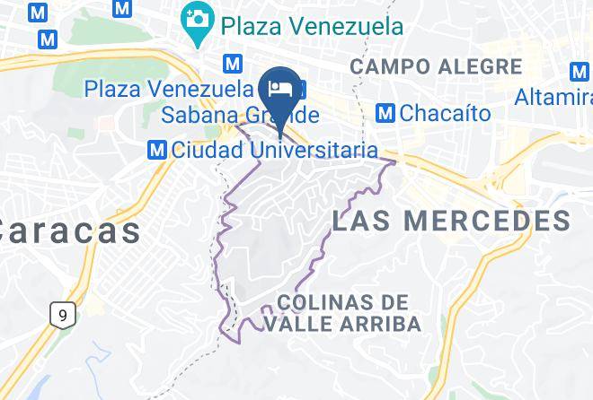 Caracas - Hotel Beethoven Maps