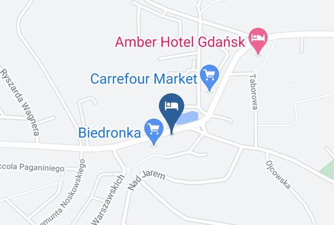 Gdansk - Hotel Beethoven Maps