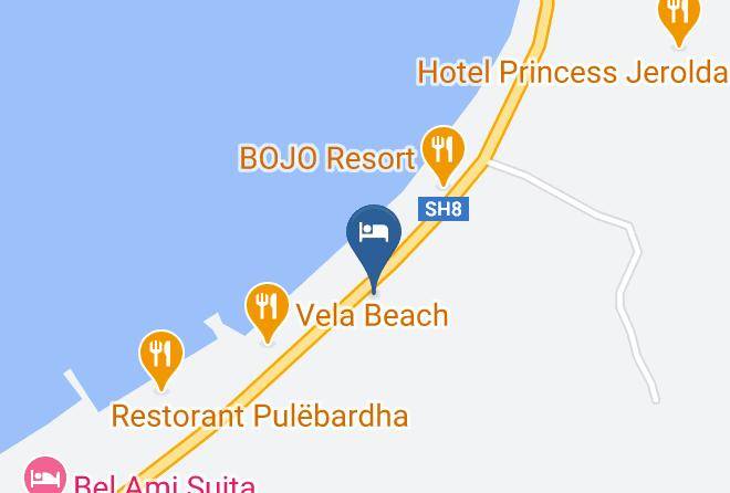 Vlore - Hotel Begaj Maps