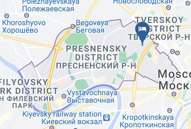 Moscow - Hotel Begemot Maps