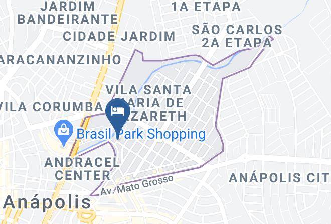 Anapolis - Hotel Beira Rio Em Anapolis Maps