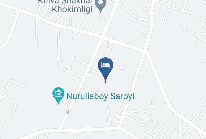 Urganch - Hotel Bek Khiva Maps