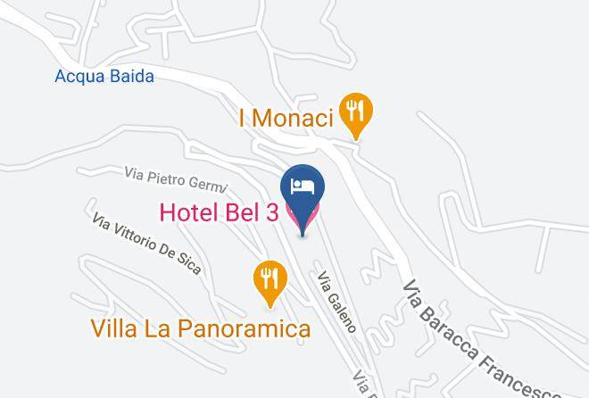 Palermo - Hotel Bel 3 Maps