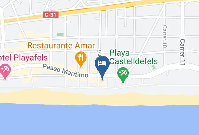 Barcelona - Hotel Bel Air Maps