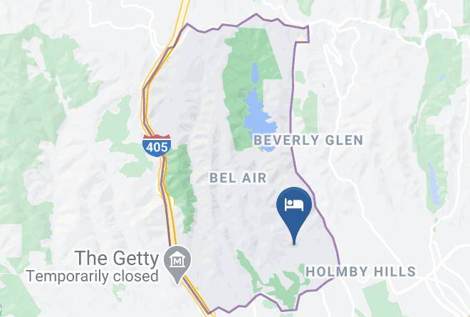 Los Angeles - Hotel Bel Air Maps