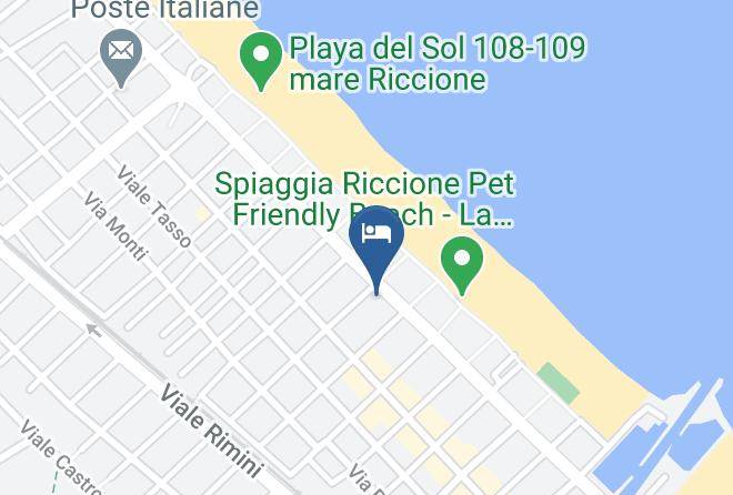 Rimini - Hotel Bel Air Riccione Maps