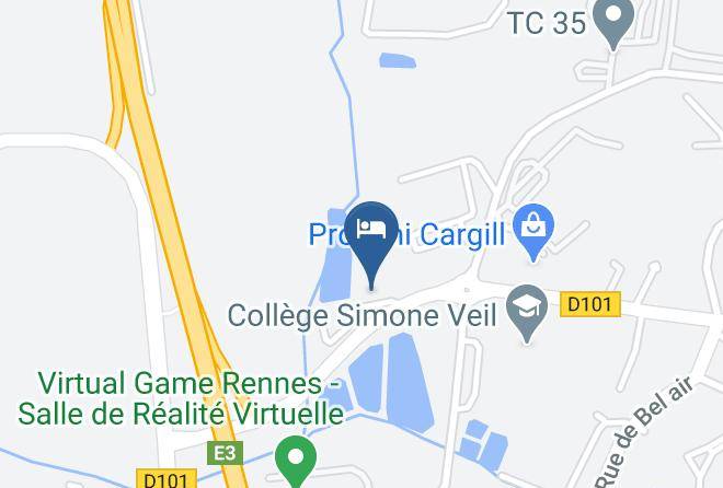 Ille Et Vilaine - Hotel Bel Air Maps