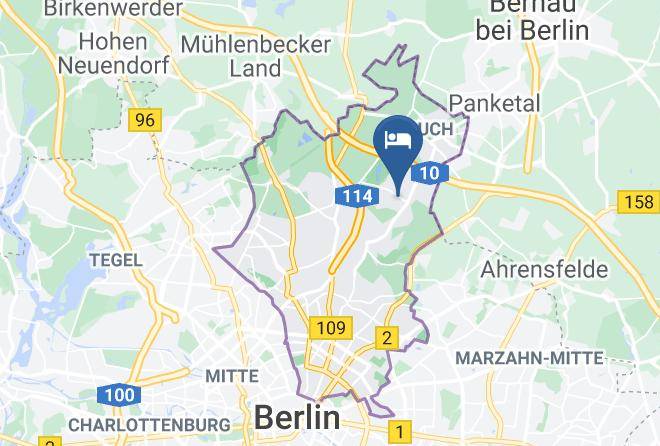 Hotel A25 Pankow Map