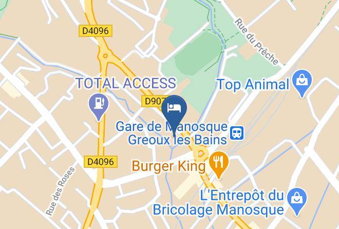 Alpes De Haute Provence - P'tit Dej Hotel Manosque Bel'alp Maps