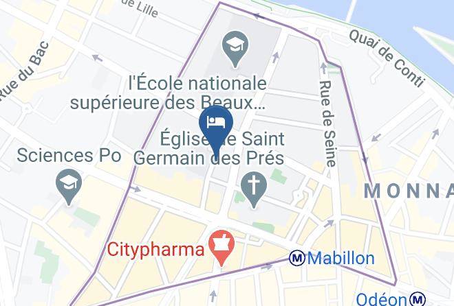 Paris - Hotel Bel Ami Maps