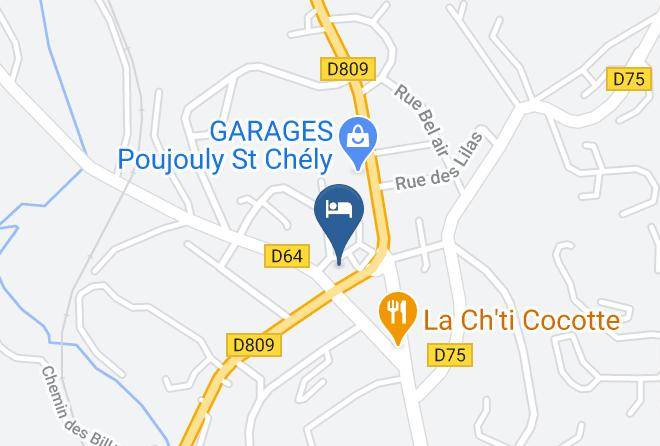 Lozere - Hotel Bel Horizon Maps
