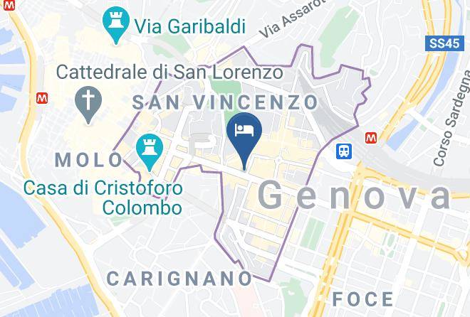 Genoa - Hotel Bel Soggiorno Maps