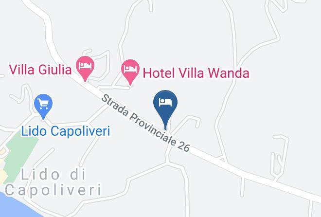 Leghorn - Albergo Bel Tramonto Maps