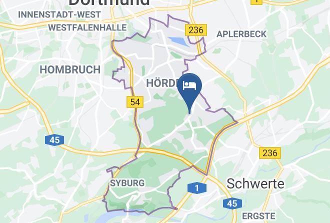 Hotel Bel Veder Dortmund Map