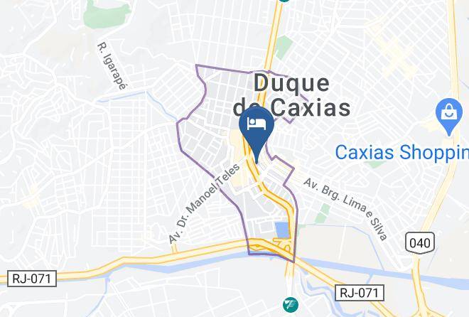 Duque De Caxias - Hotel Bela Avenida Maps