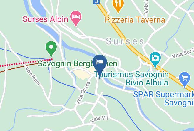 Albula - Hotel Bela Riva Maps