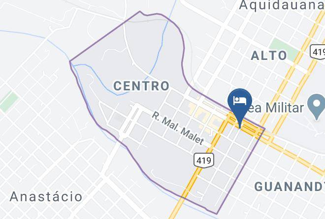 Aquidauana - Hotel Bela Vista Maps