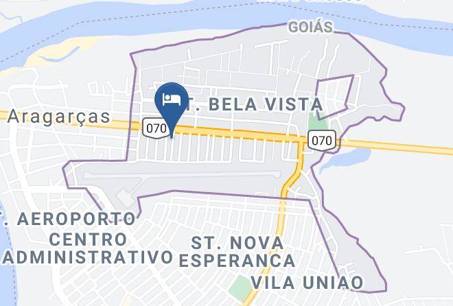 Aragarcas - Hotel Bela Vista Maps