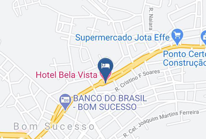 Bom Sucesso - Hotel Bela Vista Maps