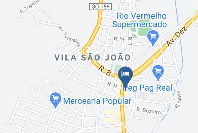 Crixas - Hotel Bela Vista Maps