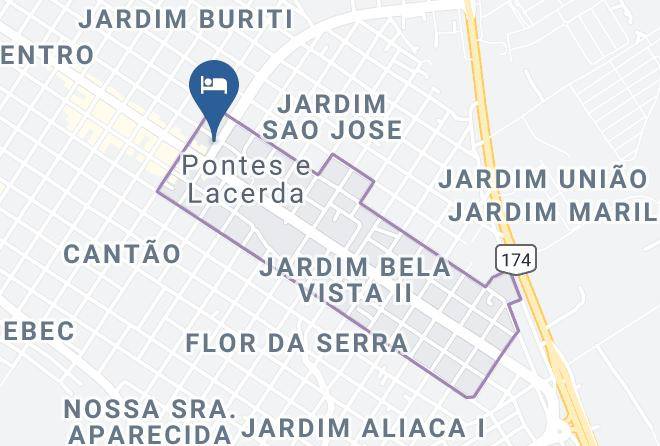 Pontes E Lacerda - Hotel Belagio Maps