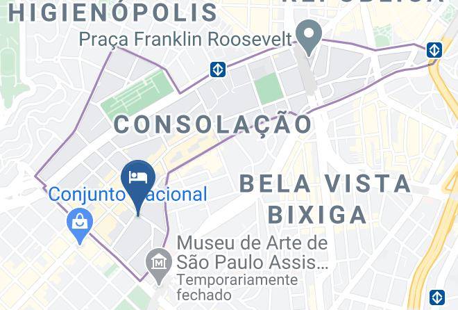 Sao Paulo Jardim Bela Vista - Hotel Belas Artes Sp Paulista Managed By Accor Maps