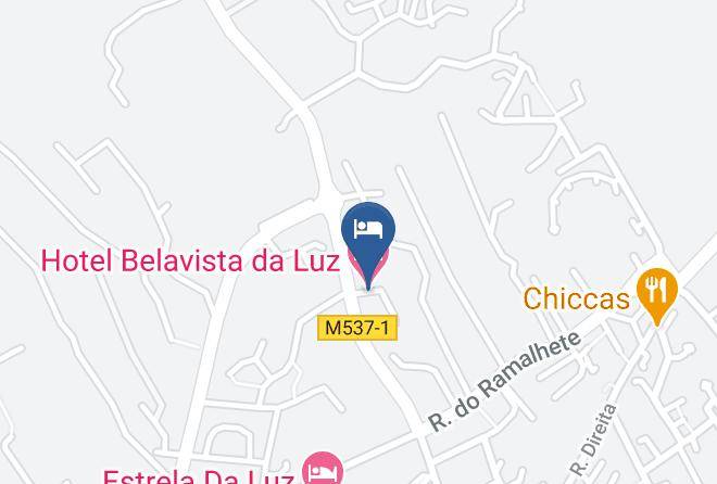 Lagos - Hotel Belavista Da Luz Maps