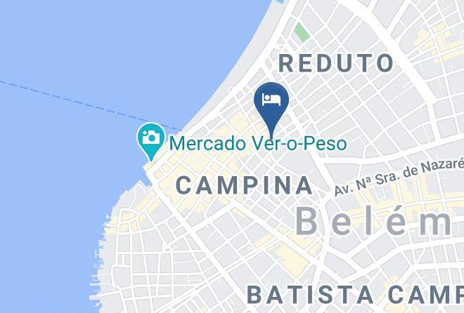 Belem - Hotel Belcentro Maps