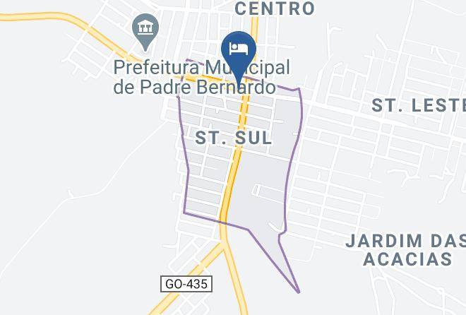 Padre Bernardo - Hotel Belem Brasilia Maps