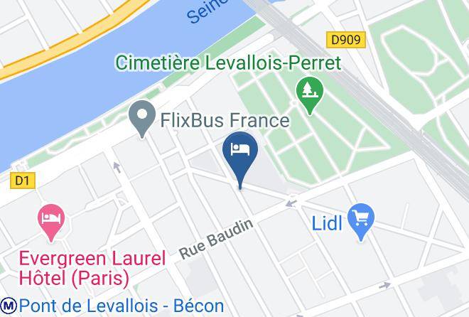 Hauts De Seine - Hotel Belfort Maps
