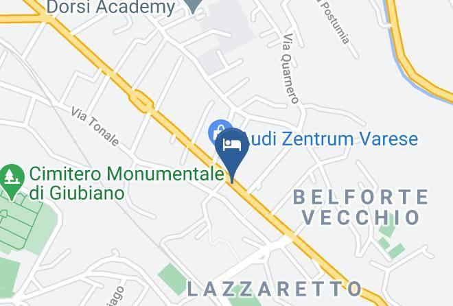 Varese - Hotel Belforte Maps
