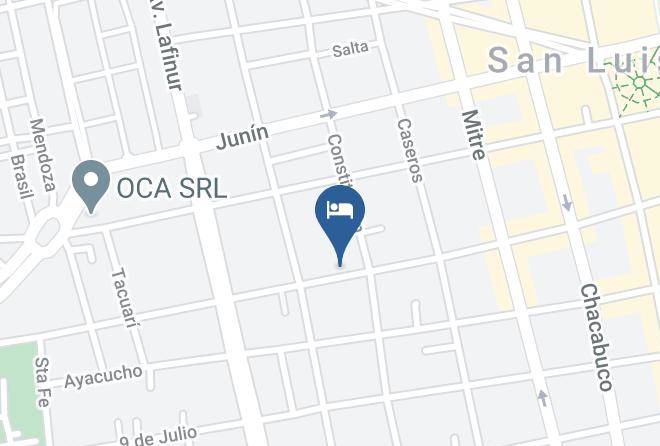 La Capital San Luis - Hotel Belgrano Maps