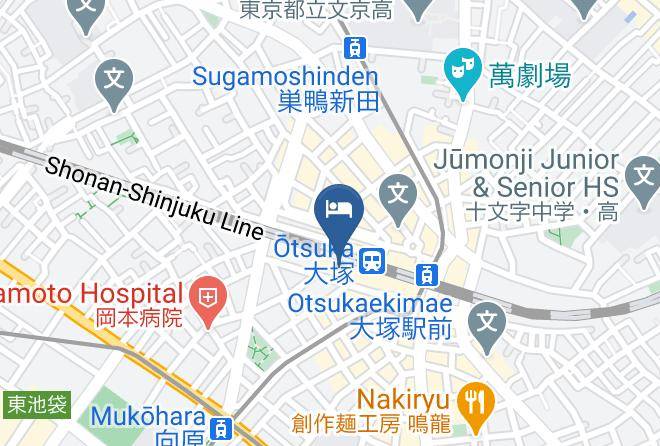 Toshima Ward - Hotel Bell Classic Tokyo Maps