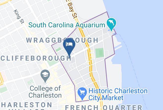 Charleston - Hotel Bella Grace Maps