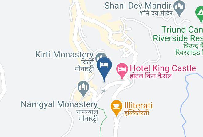 Dharmsala - Hotel Bella Heights Inn Mcleodganj Maps