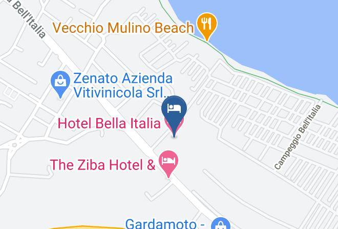 Verona - Hotel Bella Italia Maps