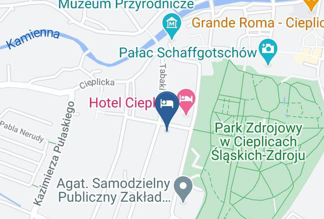Jelenia Gora - Hotel Bella Maps