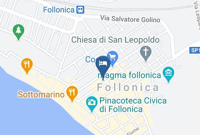 Grosseto - Centro Benessere Hotel Bella'mbriana Maps