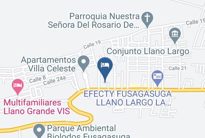 Fusagasuga - Hotel Bella Pampa Maps