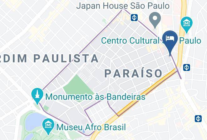 Sao Paulo Vila Mariana - Hotel Bella Paulista Maps