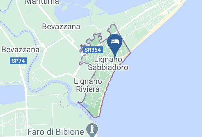 Udine - Hotel Bella Venezia Mare Maps