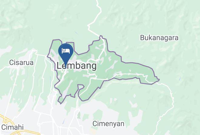 Bandung Barat - Hotel Bella Vista Maps
