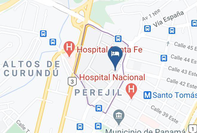 Calidonia - Hotel Bella Vista Maps