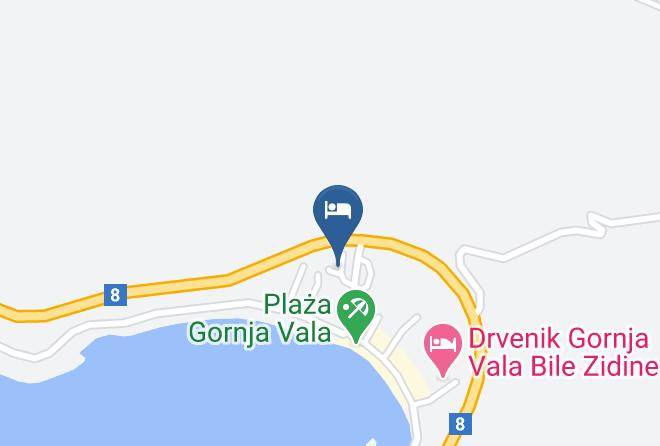 Gradac - Hotel Bella Vista Maps