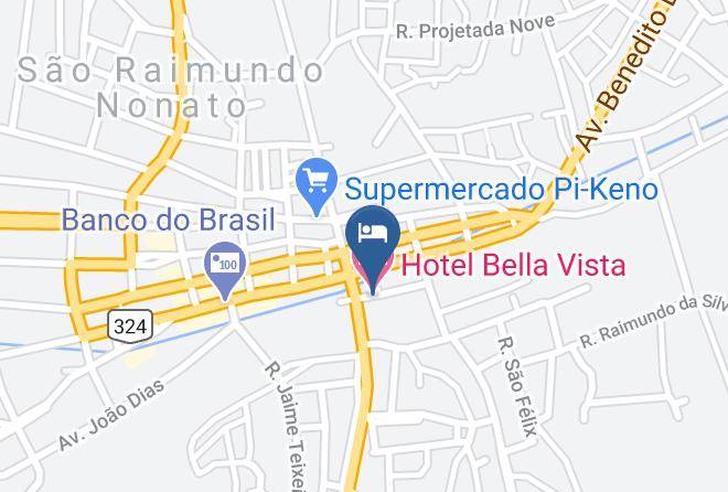Sao Raimundo Nonato - Hotel Bella Vista Maps